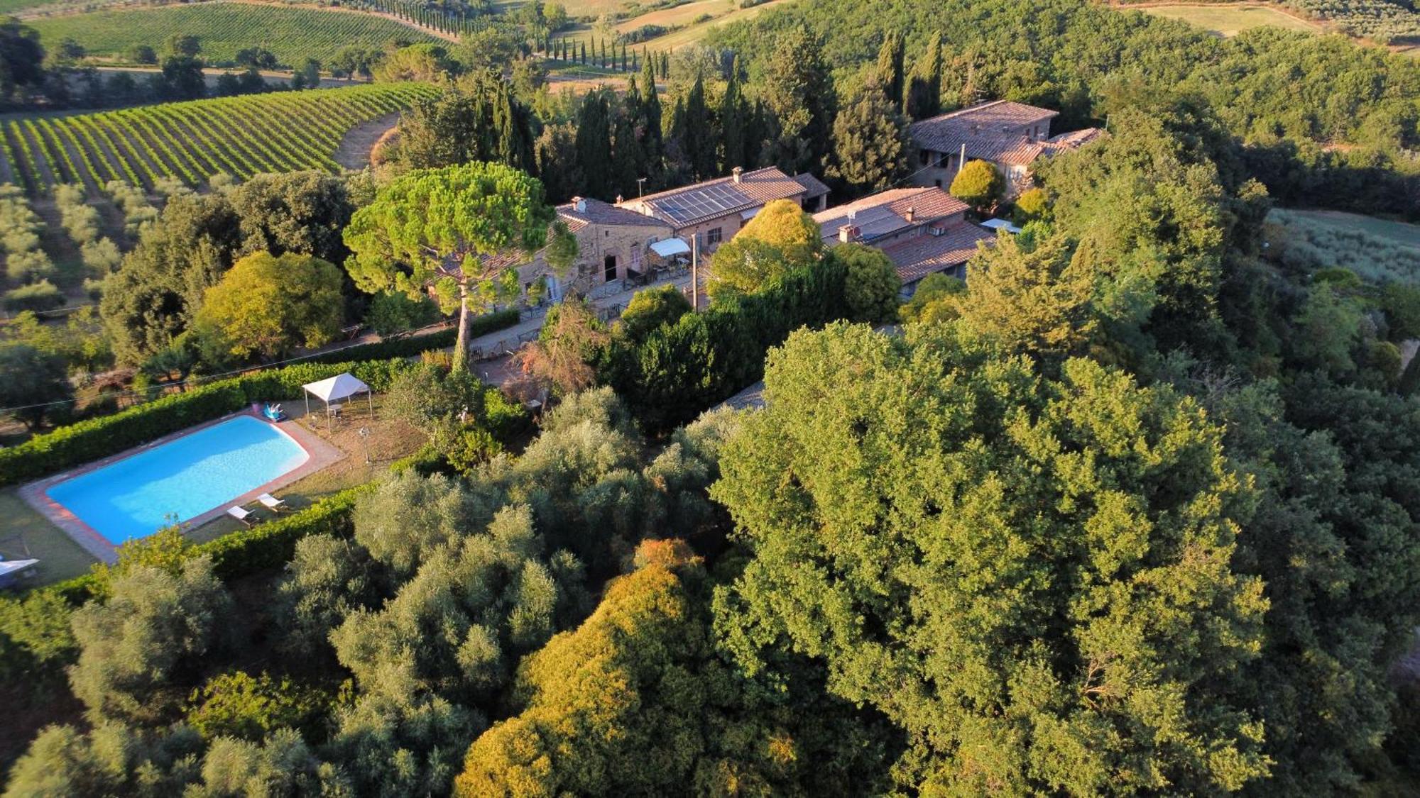 Agriturismo La Magione Quercegrossa Bagian luar foto
