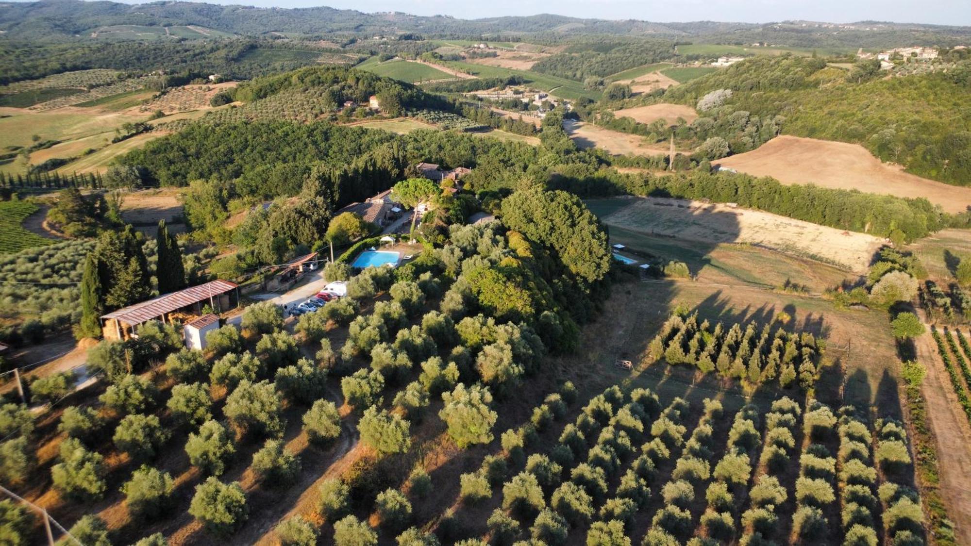 Agriturismo La Magione Quercegrossa Bagian luar foto