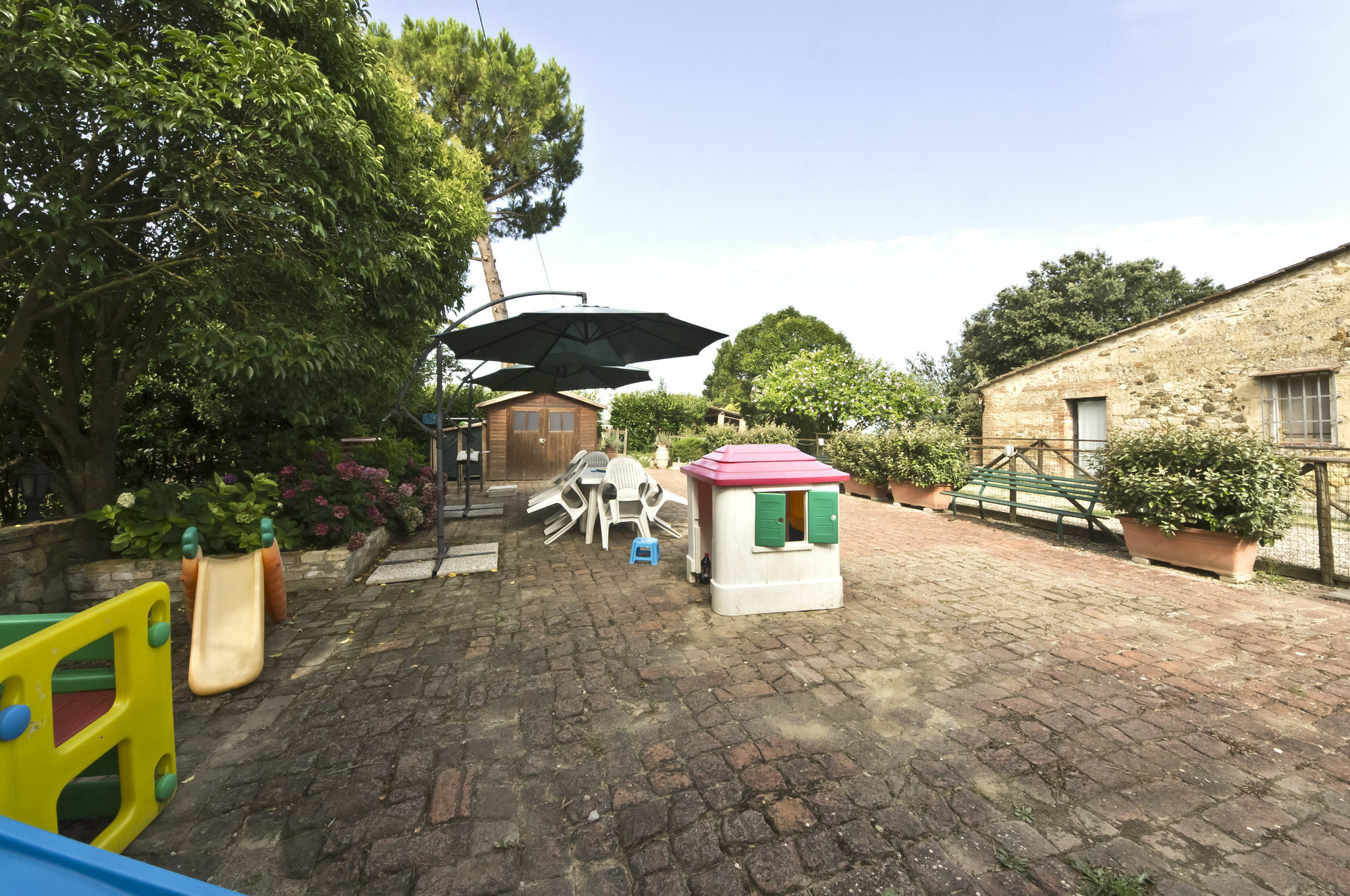 Agriturismo La Magione Quercegrossa Bagian luar foto